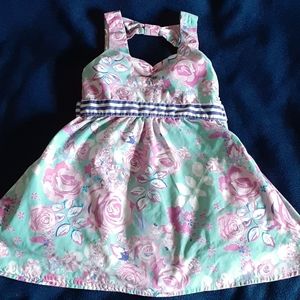Sophie Fae Rose Pattern Dress (size 4)